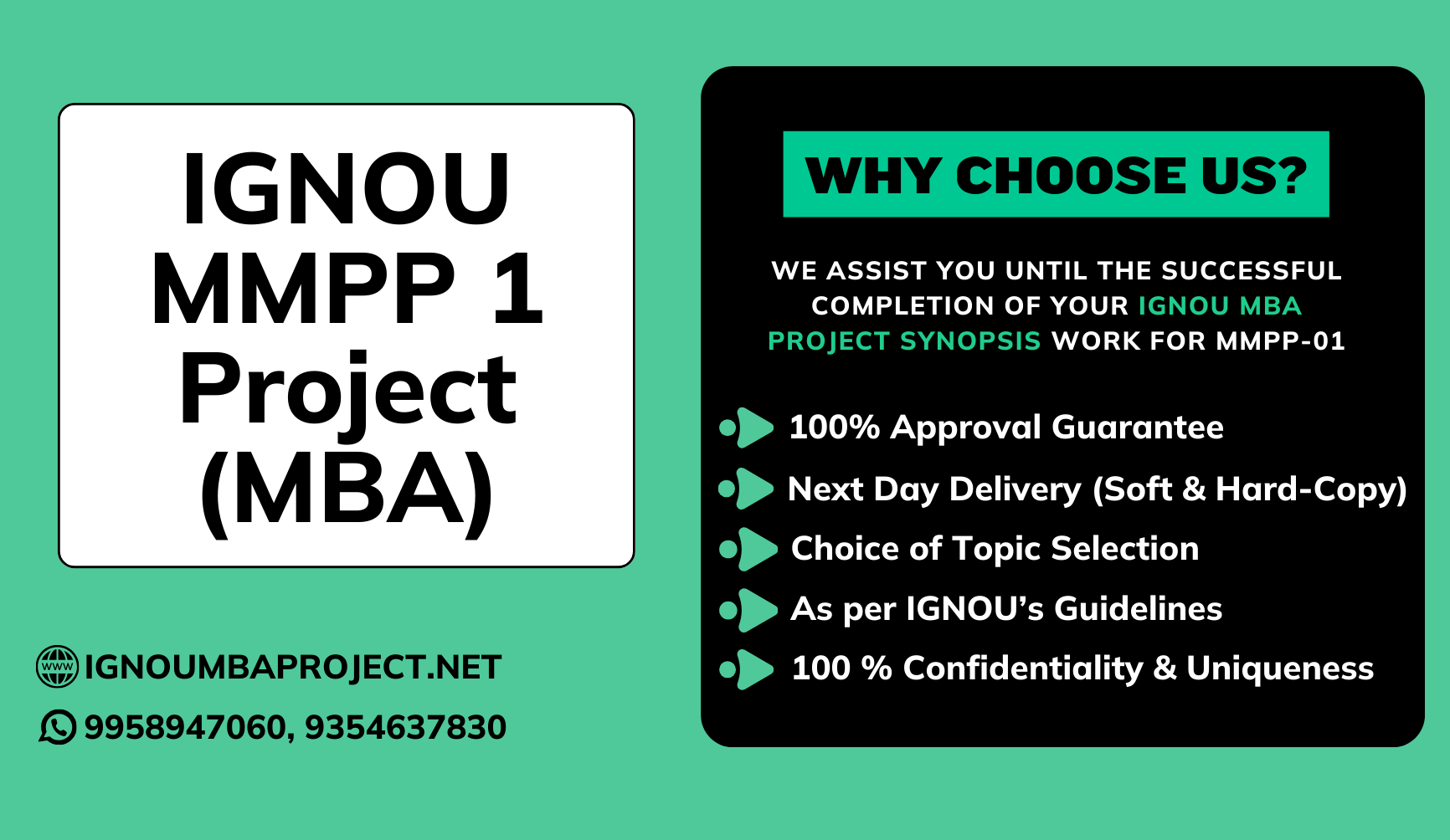 IGNOU MMPP 1 Project (MBA)